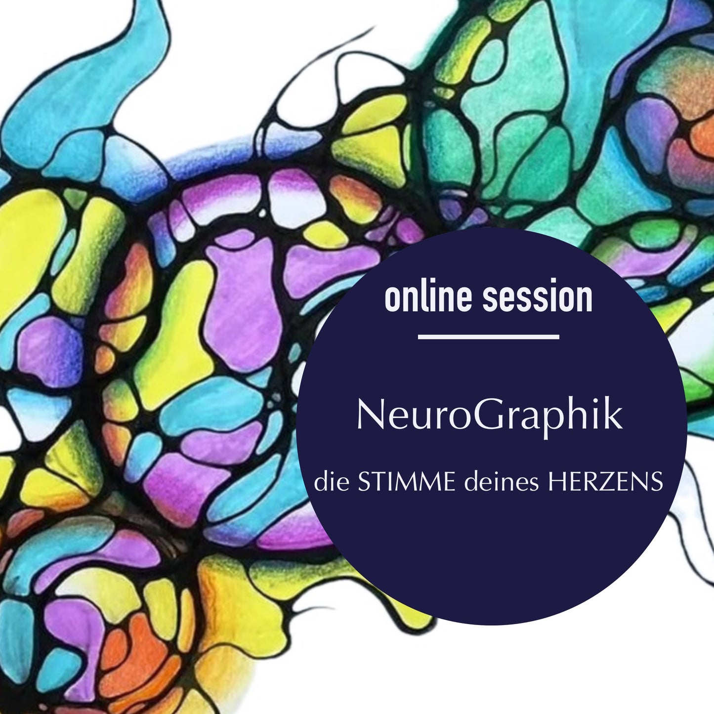 Online-Session per ZOOM || NeuroGraphik-Die Stimme deines Herzens